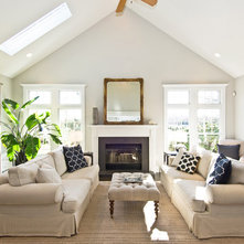 Traditional Living Room by James Traynor Custom Homes