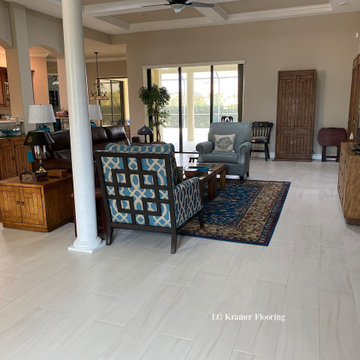 Completed Living room | Country Meadows | Palmetto, FL