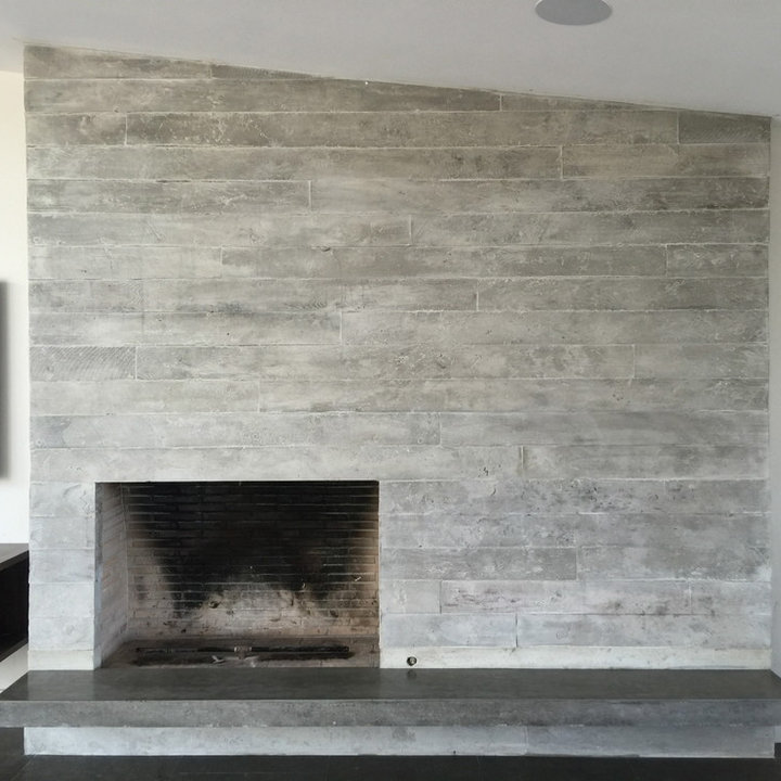 Floating Fireplace Hearth Photos & Ideas Houzz