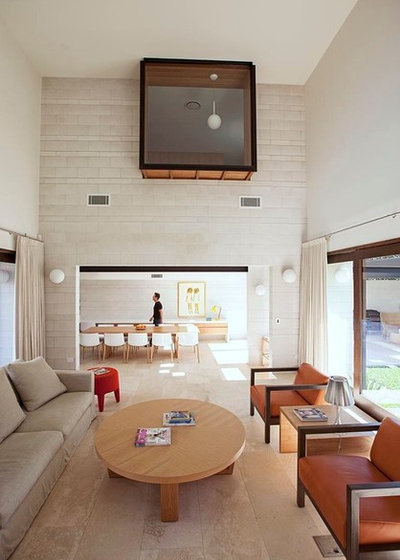 Contemporary Living Room by Gary Hamer Interior Design