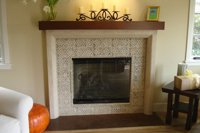 Concrete Fireplace Surrounds