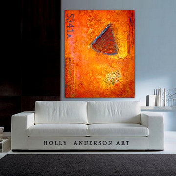 Contemporary Abstract Art for Modern Spaces -CARTE POSTALE