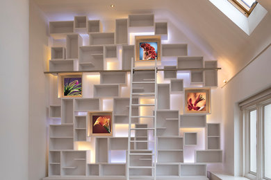 Contemporary Bookcase Installation