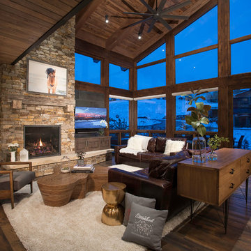 Contemporary Chic Chalet