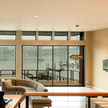 Contemporary custom home - Gig Harbor