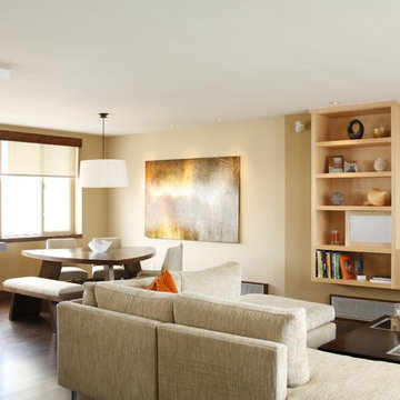 Contemporary Custom Living Room
