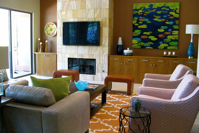 Contemporary Desert Living Room