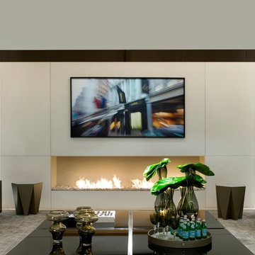 Contemporary Design Fireplace