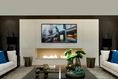 Contemporary Design Fireplace