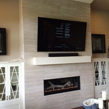 Contemporary Fireplaces