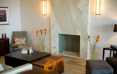 12 Hot Ideas for Fireplace Facing