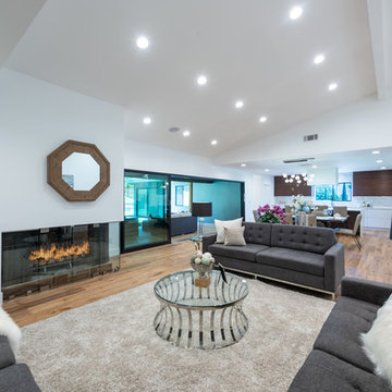 Contemporary Great Room | Wrightwood Residence | Studio City