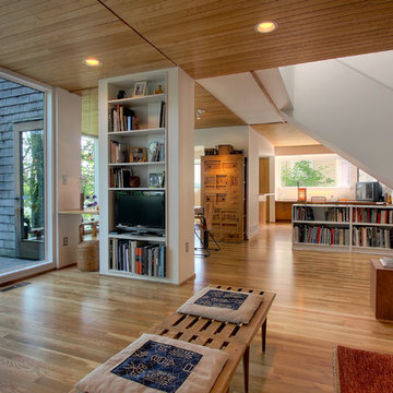 Contemporary house - living room