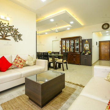 Contemporary  + Indian Style