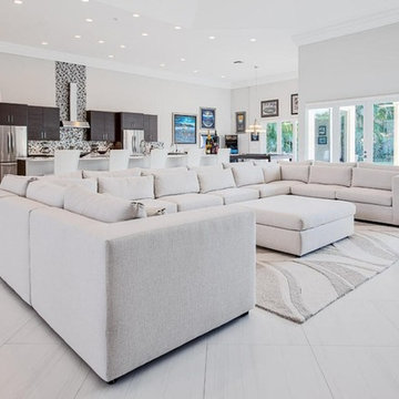 Contemporary Kitchen Bocaire Country Club Remodel