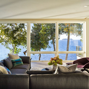 Contemporary Lake Champlain Home