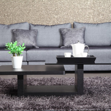 Contemporary Living Room-Cisco Coffee Table