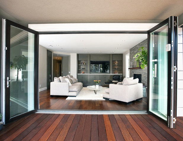 Contemporary Living Room by Claudia Interior Design