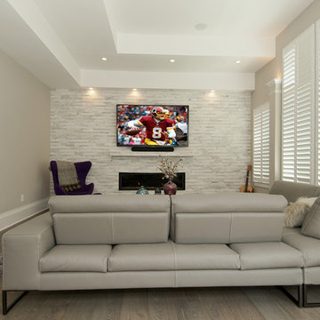 Contemporary Living Room - Potomac
