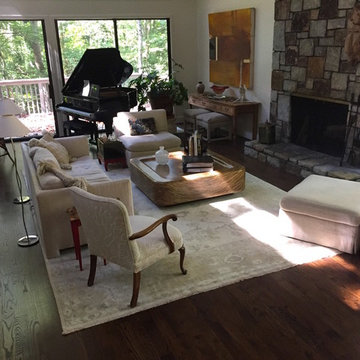 Contemporary Living Room Rug