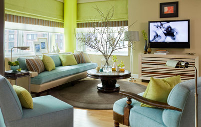 9 Colours to Amp Up the Living Room