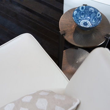 Contemporary Pasadena Condo Chairs and Table
