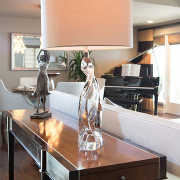 Contemporary Pasadena Condo Lamp