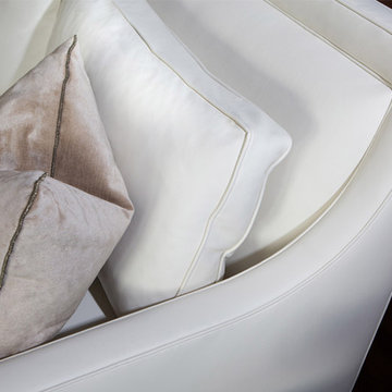 Contemporary Pasadena Condo Sofa Detail