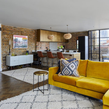 Contemporary Penthouse Complete Renovation, Aldgate, London