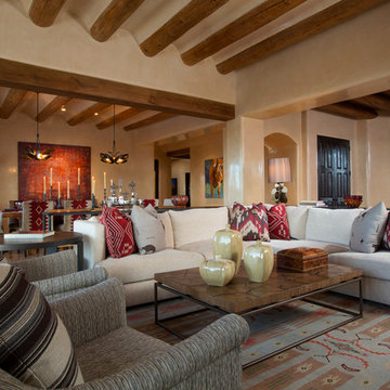 Contemporary Rustic Home in Santa Fe