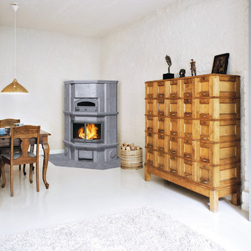 Contemporary Soapstone Fireplaces