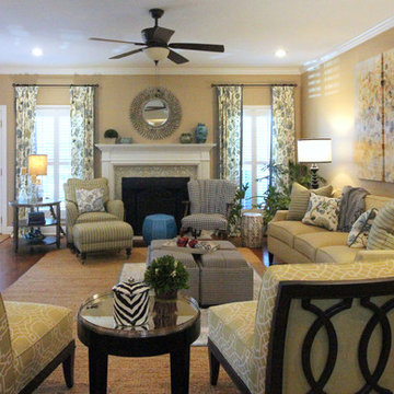 Contemporary Southern Living Room