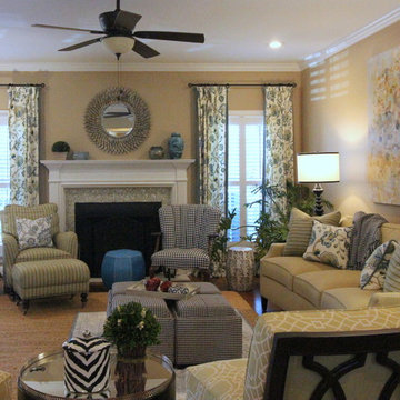 Contemporary Southern Living Room