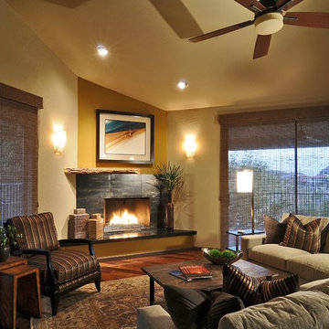 Contemporary Southwest Remodel - Living Room