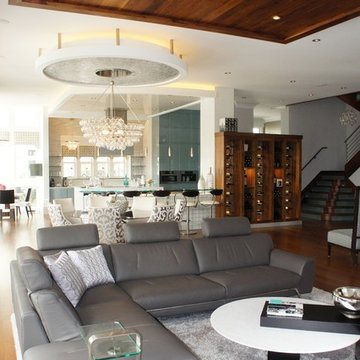 Contemporary Watercolor Home