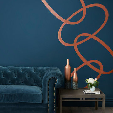 Copper Links and Swirl Wall