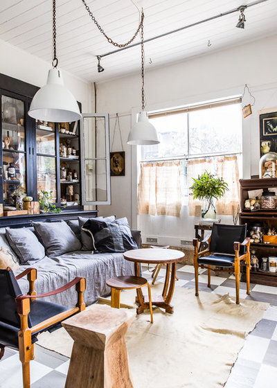 Eclectic Living Room by Nikki To Photography