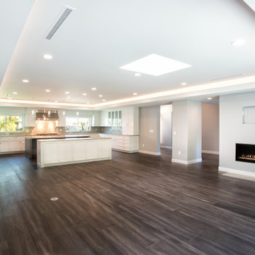 Costa Mesa Interior Remodel & Renovation -Great Room & Kitchen