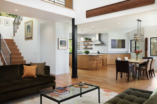 Contemporary Living Room by Jenni Leasia Interior Design