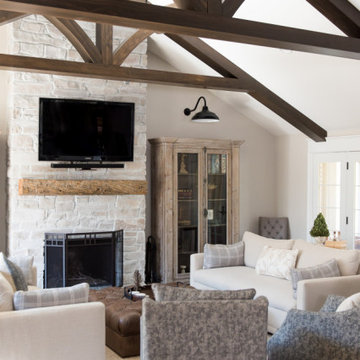 Country Estate Transformation: Living Room