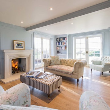 Country Living Kitchen and Family Room