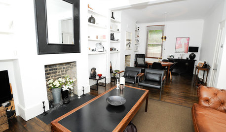 My Houzz: Graphic Vintage Style in an East London Townhouse