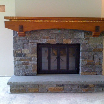 Craftsman Fireplace Mantle