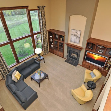 Craftsman Home With Indoor Sports Court