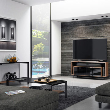 Crease Living Room - BDI USA Entertainment Furniture