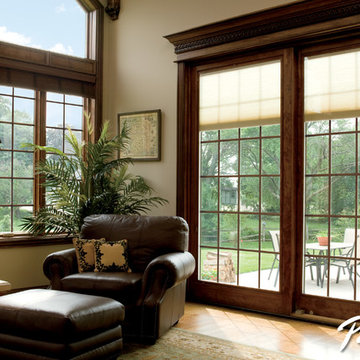 Create a stunning patio view w/Pella® Designer Series® sliding patio doors