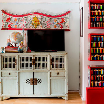 Creating Distictive Space Using Color (lots of color)
