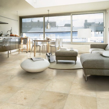 Crema Marfil Marble Flooring