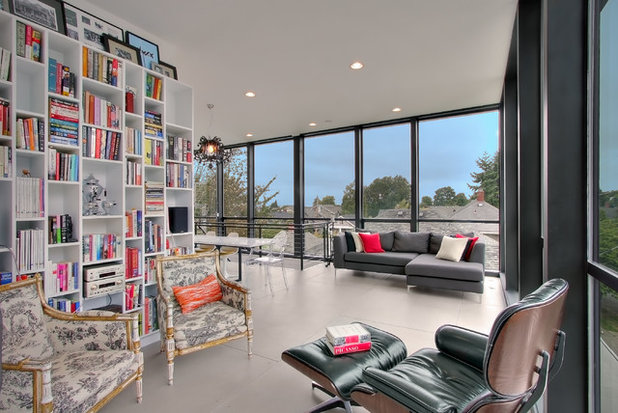 Modern Living Room by Chris Pardo Design - Elemental Architecture