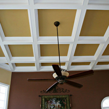 Crown Moulding and Coffered Ceilings